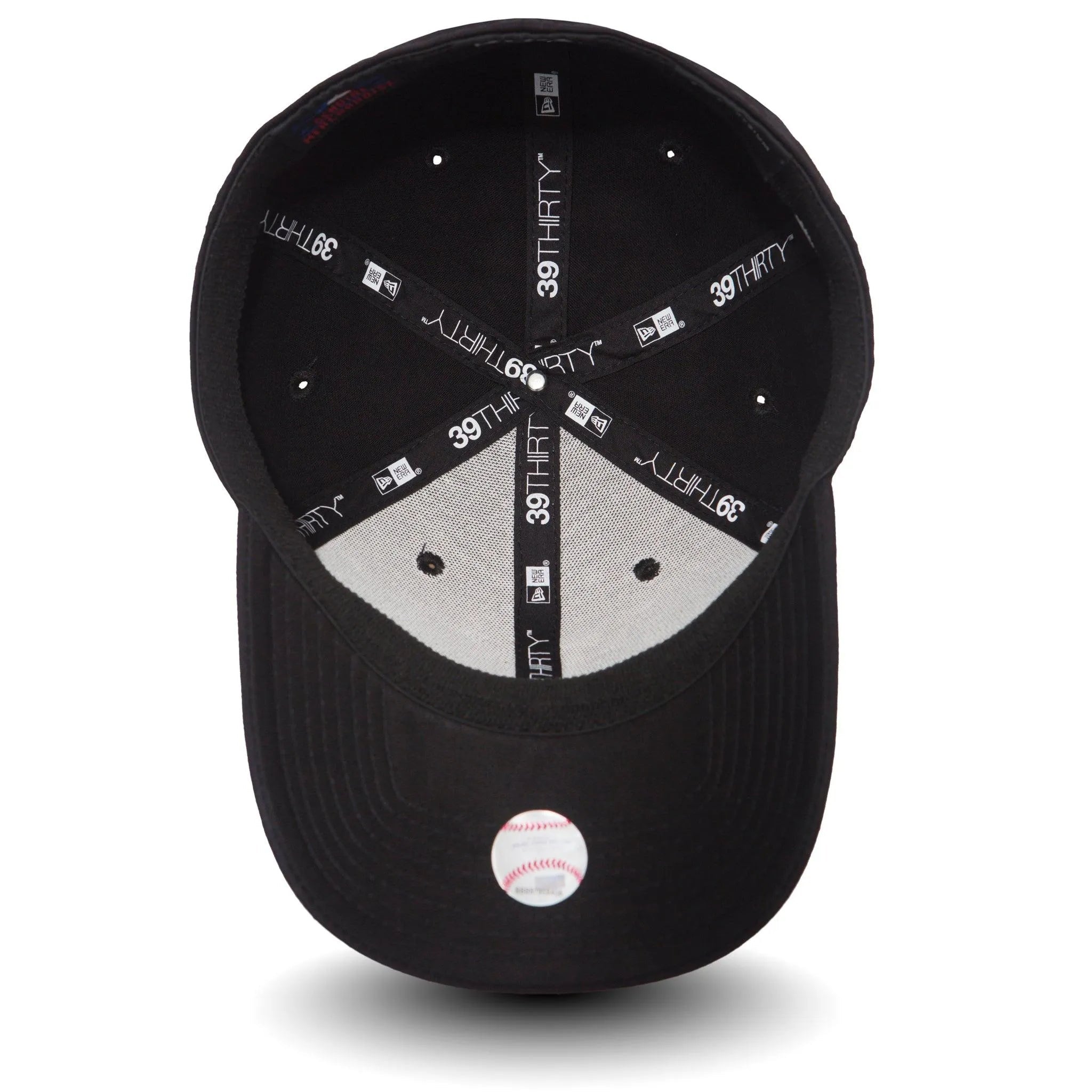 NEW ERA 39THIRTY LOS ANGELES DODGERS BLACK FITTED CAP - FAM