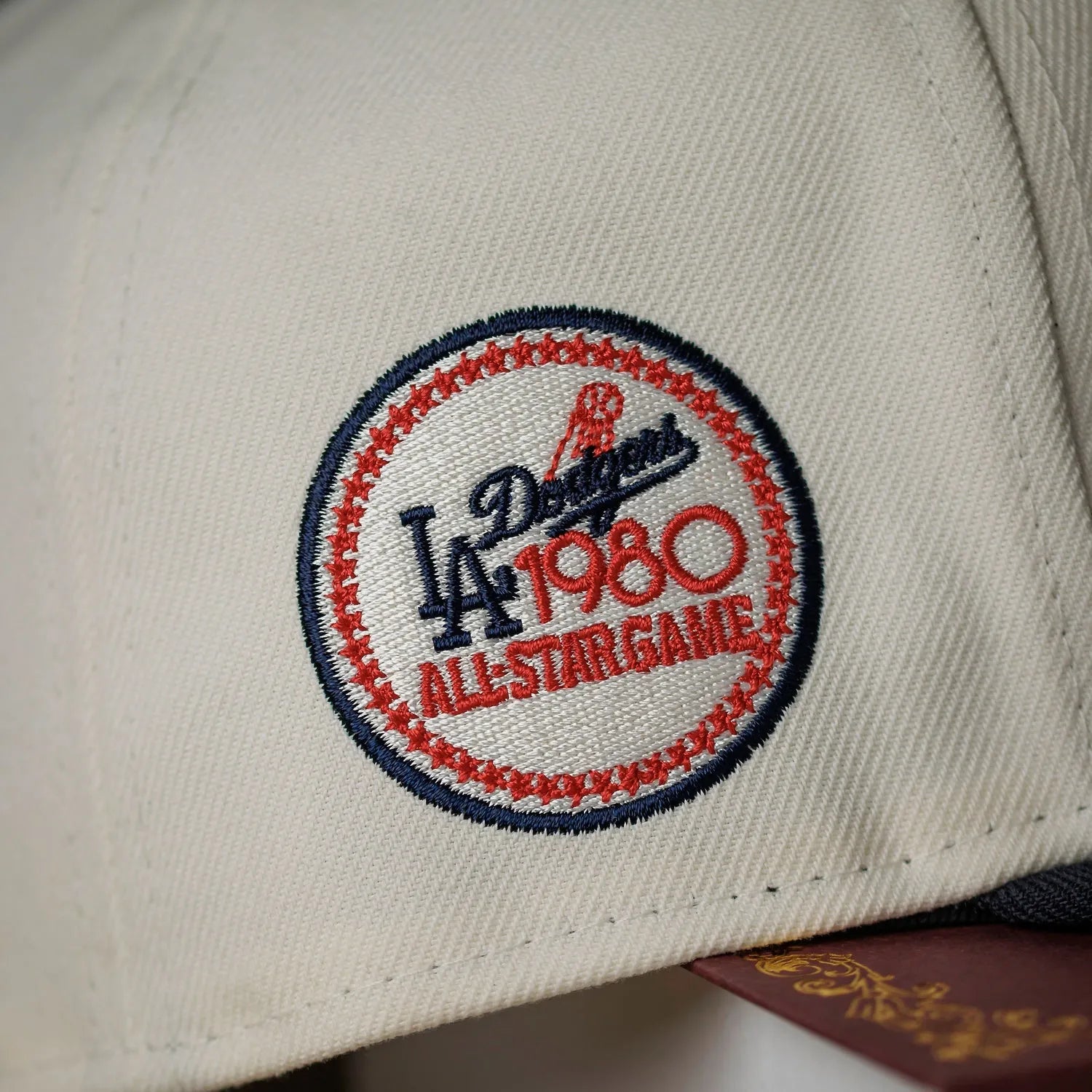 NEW ERA 59FIFTY MLB LOS ANGELES DODGERS ALL STAR GAME 1980 TWO TONE / KELLY GREEN UV FITTED CAP - FAM