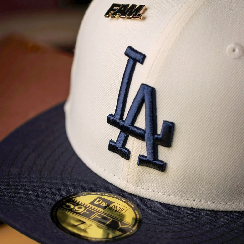 NEW ERA 59FIFTY MLB LOS ANGELES DODGERS ALL STAR GAME 1980 TWO TONE / KELLY GREEN UV FITTED CAP - FAM