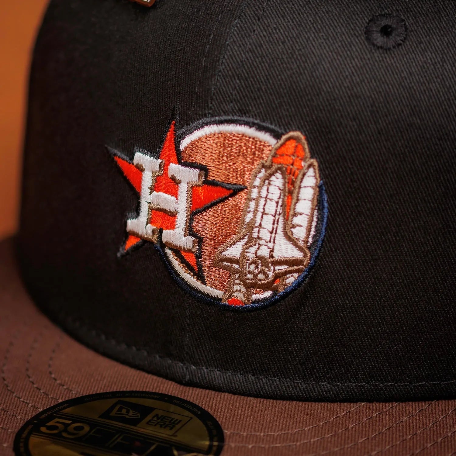 NEW ERA 59FIFTY MLB HOUSTON ASTROS APOLLO 11 TWO TONE / BLUSH SKY UV FITTED CAP - FAM