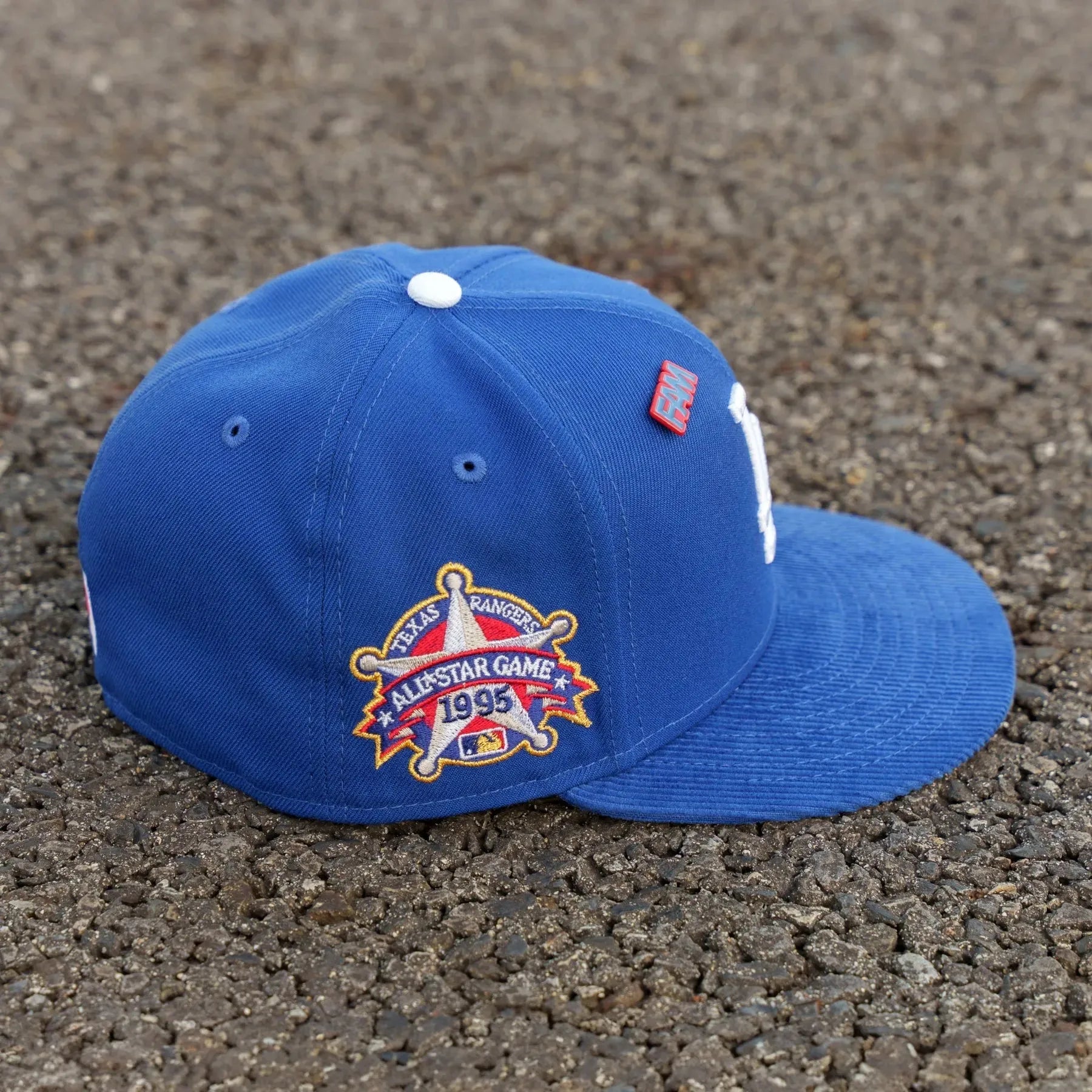 NEW ERA 59FIFTY MLB LOS ANGELES DODGERS ALL STAR GAME 1995 ROYAL BLUE / GREY UV FITTED CAP - FAM