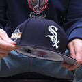 NEW ERA 59FIFTY MLB CHICAGO WHITE SOX WS 2005 NAVY/GREY UV FITTED CAP - FAM