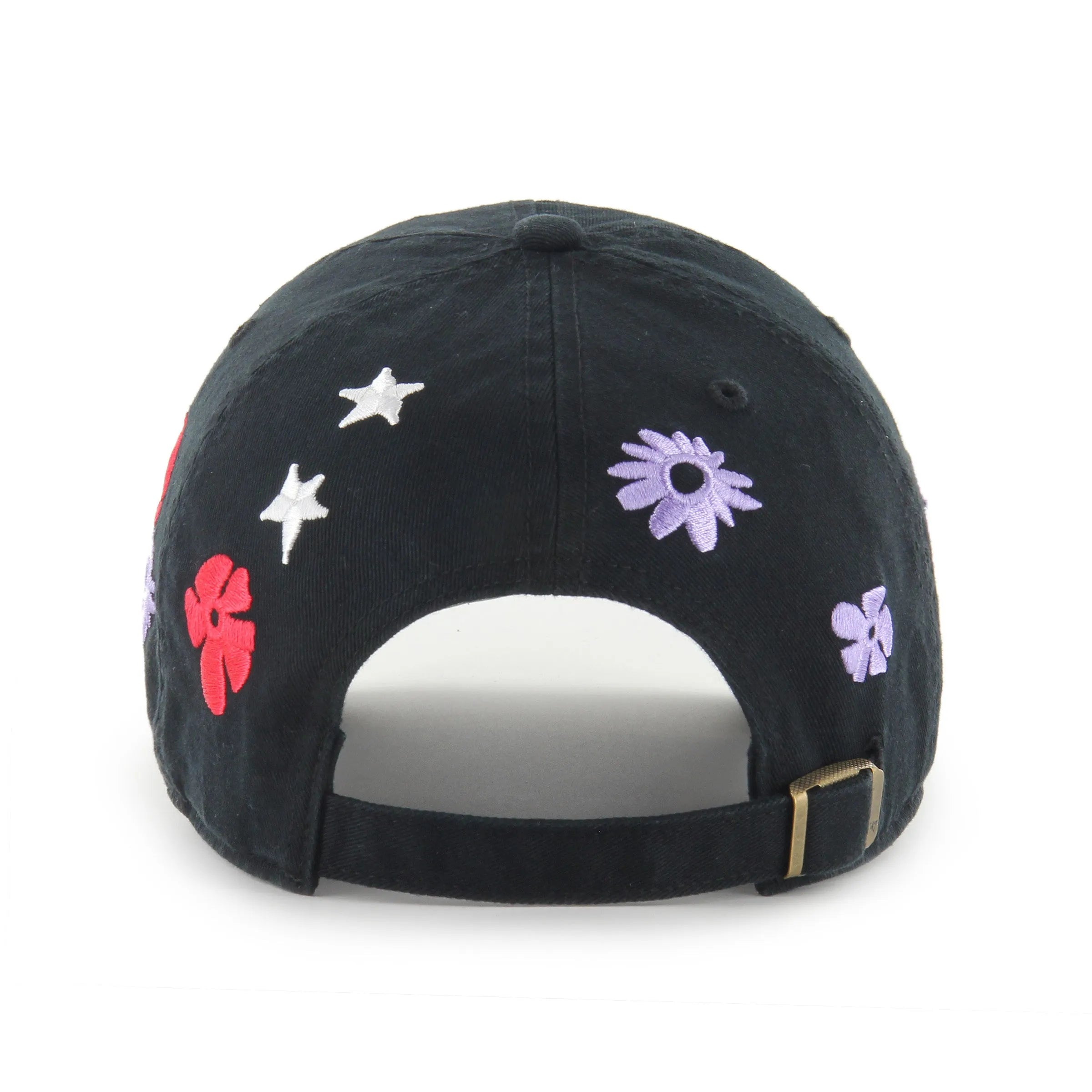 MLB NEW YORK YANKEES FLORA ’47 CLEAN UP BLACK CAP - FAM
