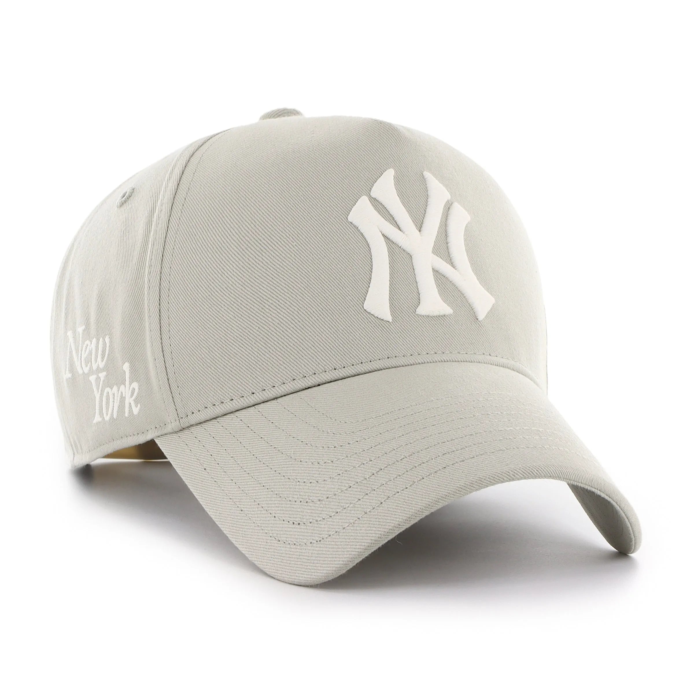 MLB NEW YORK YANKEES FOUNDTATION ’47 OFFSIDE DT GREY CAP - FAM