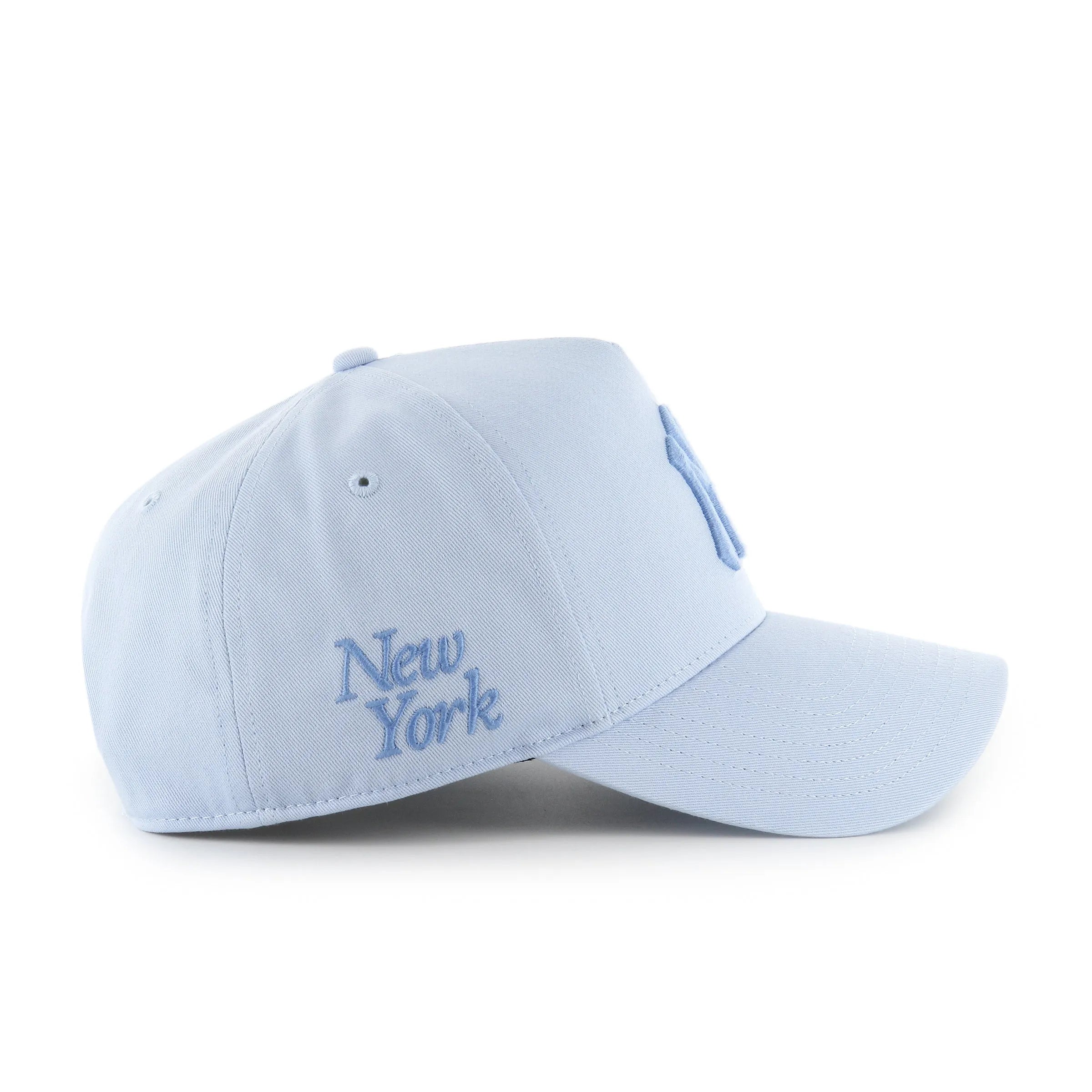 MLB NEW YORK YANKEES FOUNDATION ’47 OFFSIDE DT ICE BLUE CAP - FAM