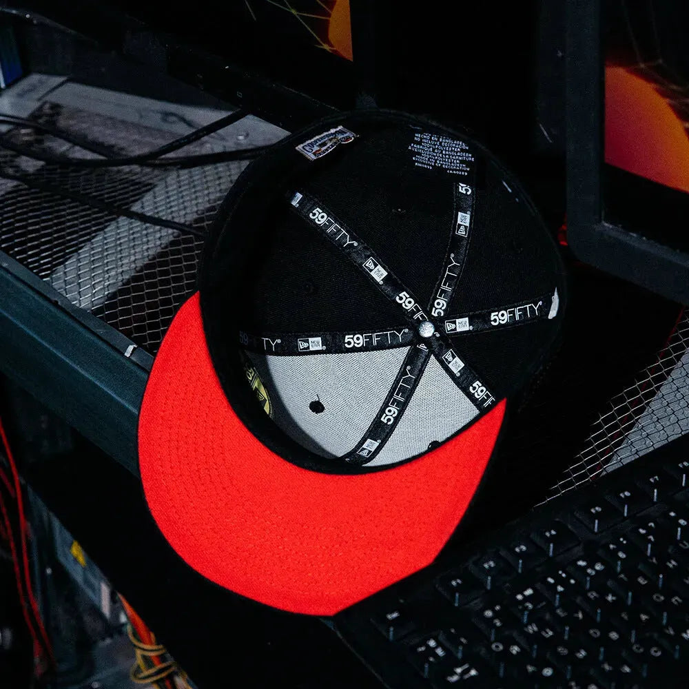 NEW ERA 59FIFTY MLB DETROIT TIGERS ALL STAR GAME 2005 BLACK / RED UV FITTED CAP - FAM