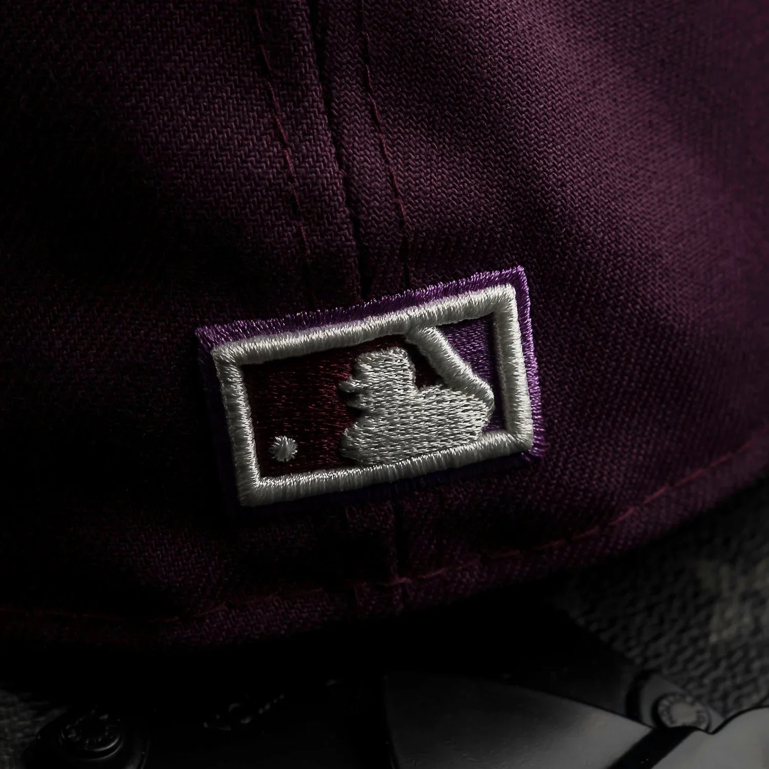 NEW ERA 59FIFTY MLB 60TH ANNIVERSARY LOS ANGELES DODGERS PLUM / GRAY UV FITTED CAP
