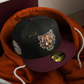 NEW ERA 59FIFTY MLB DETROIT TIGERS BLACK / GREEN UV FITTED CAP