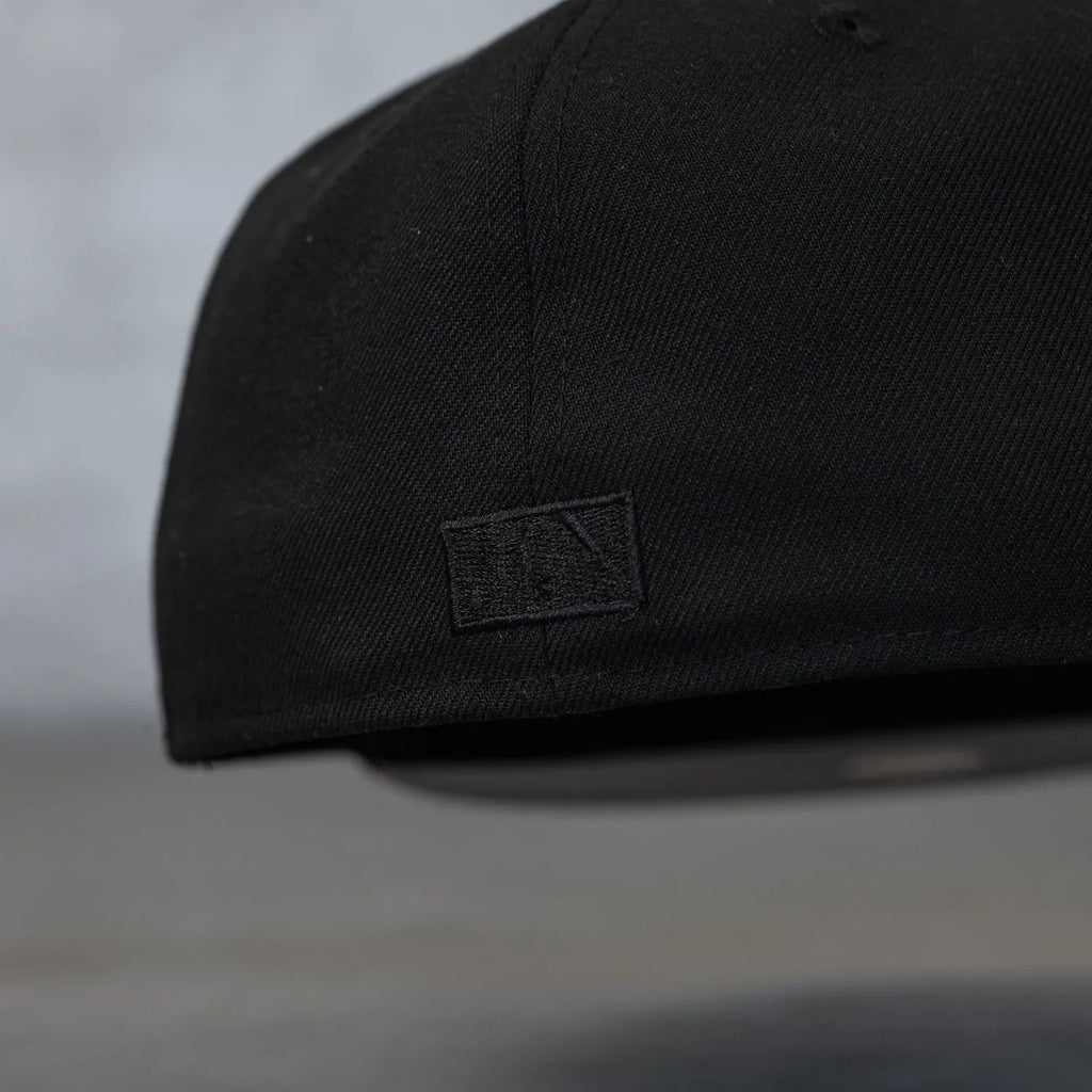 NEW ERA 59FIFTY MLB LOS ANGELES DODGERS 50TH ANNIVERSARY BLACK / GREY UV FITTED CAP