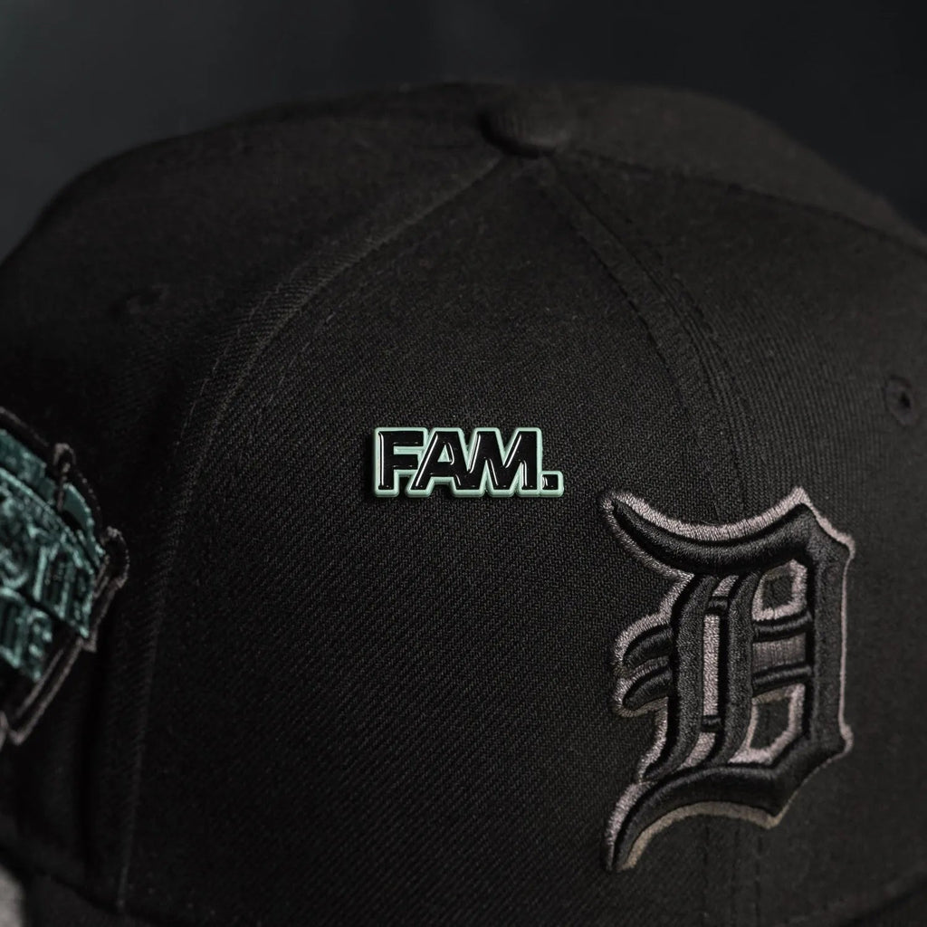 NEW ERA 59FIFTY MLB DETROIT TIGERS ALL STAR GAME 2005 BLACK / MINT UV FITTED CAP - FAM