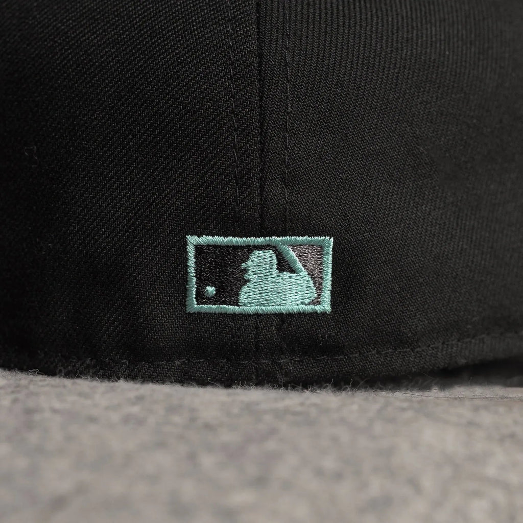 NEW ERA 59FIFTY MLB DETROIT TIGERS ALL STAR GAME 2005 BLACK / MINT UV FITTED CAP - FAM