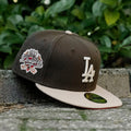 NEW ERA 59FIFTY MLB LOS ANGELES DODGERS 100TH ANNIVERSARY TWO TONE / SCARLET UV FITTED CAP