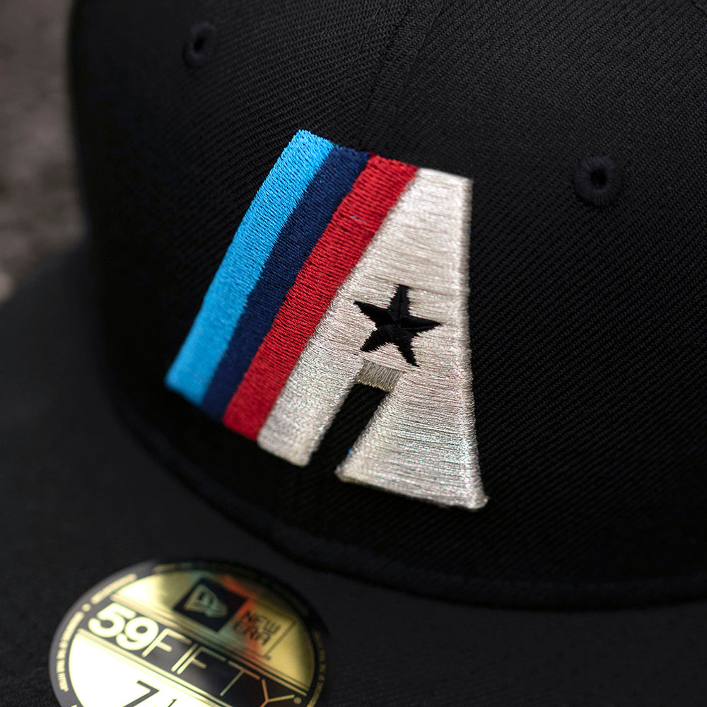 NEW ERA 59FIFTY MLB HOUSTON ASTROS BLACK / GREY UV FITTED CAP