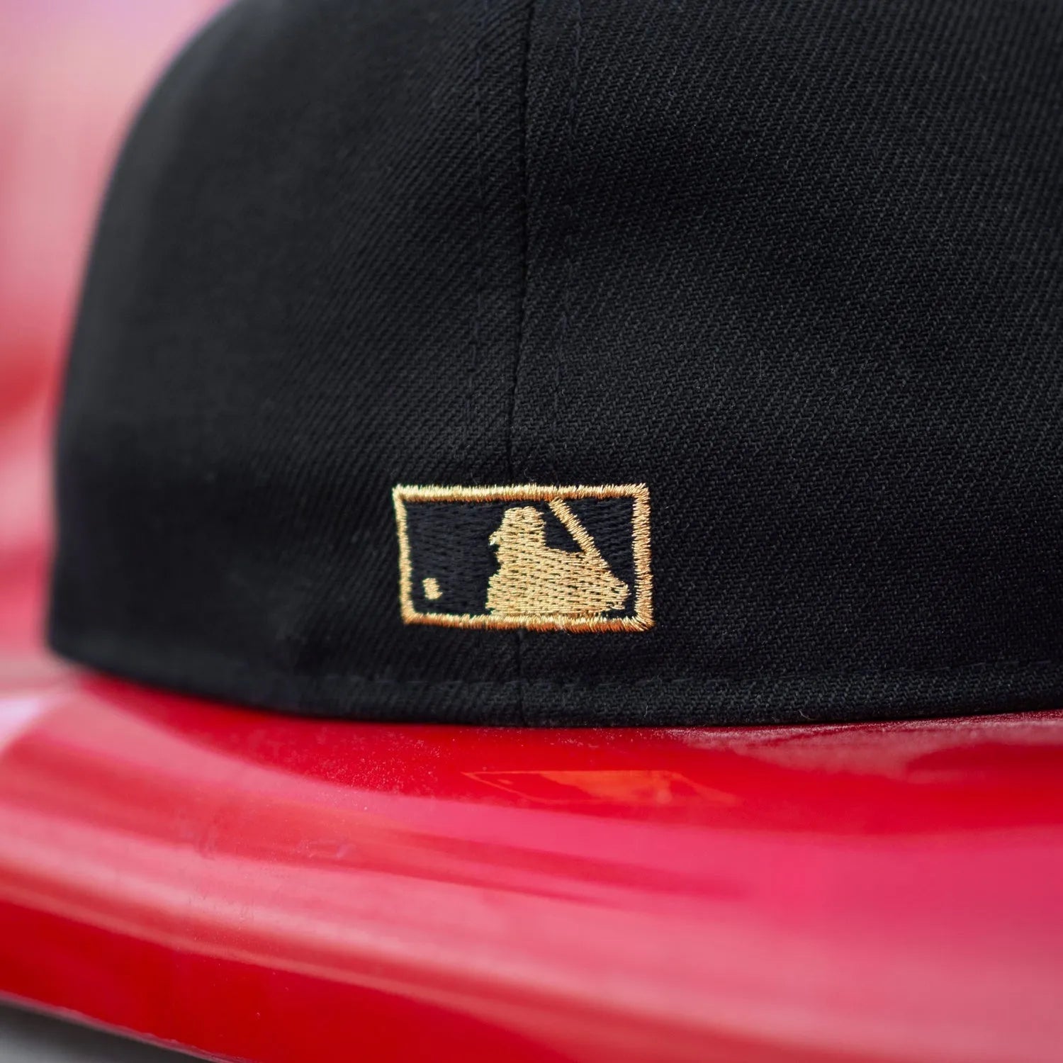 NEW ERA 59FIFTY MLB ANAHEIM ANGELS UPSIDE DOWN BLACK / GREY UV FITTED CAP - FAM