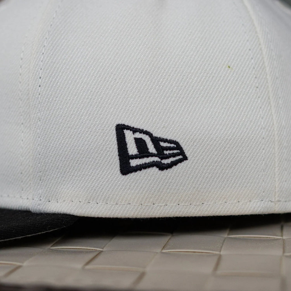 NEW ERA 59FIFTY MLB NEW YORK YANKEES VS LOS ANGELES DODGERS WORLD SERIES 1981 TWO TONE / GREY UV FITTED CAP