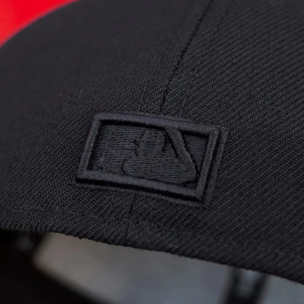 NEW ERA 59FIFTY MLB NEW YORK YANKEES WORLD SERIES 1996 BLACK WOOL / RED UV FITTED CAP - FAM
