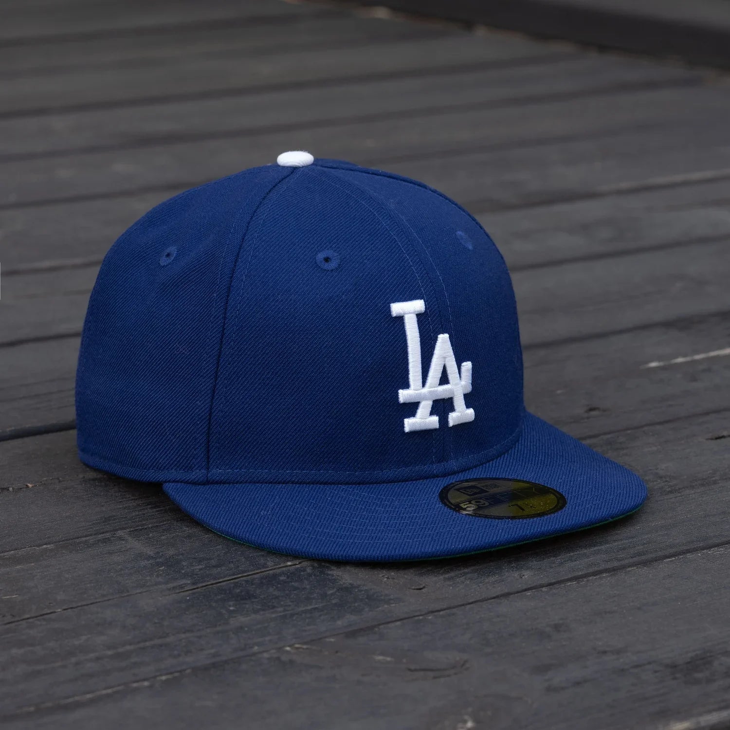 NEW ERA 59FIFTY MLB LOS ANGELES DODGERS WORLD SERIES 1981 WOOL ROYAL / KELLY GREEN UV FITTED CAP