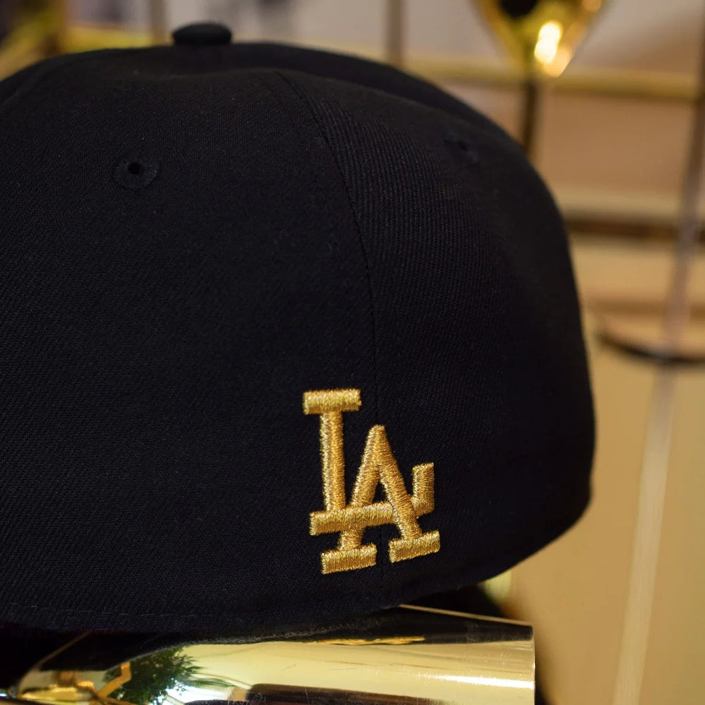 NEW ERA 59FIFTY MLB LOS ANGELES DODGERS BLACK / GREY UV FITTED CAP