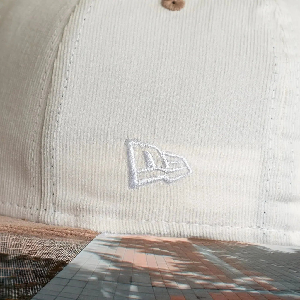 NEW ERA 59FIFTY MLB LOS ANGELES DODGERS ALL STAR GAME 1980 TWO TONE MICRO CORD / GREY UV FITTED CAP - FAM