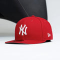 NEW ERA 59FIFTY MLB NEW YORK YANKEES RED / GREY UV FITTED CAP - FAM