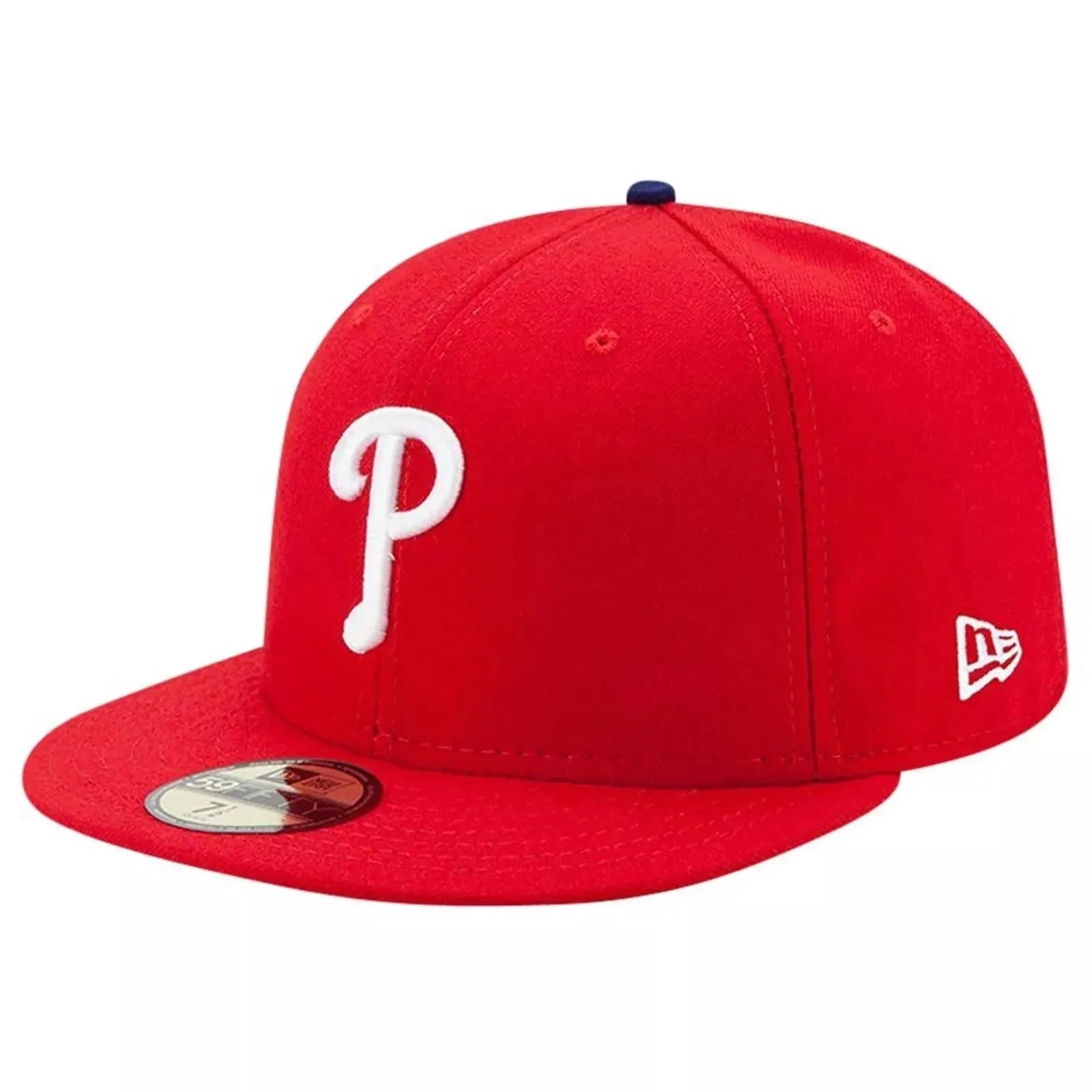 NEW ERA 59FIFTY MLB AUTHENTIC PHILADELPHIA PHILLIES TEAM FITTED RED CAP - FAM