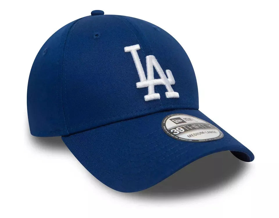 NEW ERA 39THIRTY LEAGUE ESSENTIAL LOS ANGELES DODGERS BLUE CAP - FAM