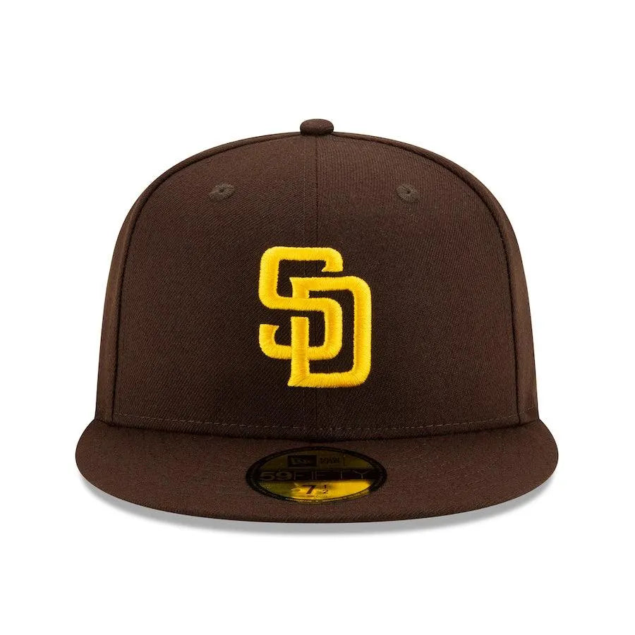 NEW ERA 59FIFTY MLB AUTHENTIC SAN DIEGO PADRES TEAM FITTED CAP - FAM